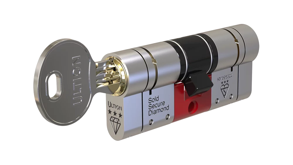 Ultion 3 Star anti-snap euro cylinder