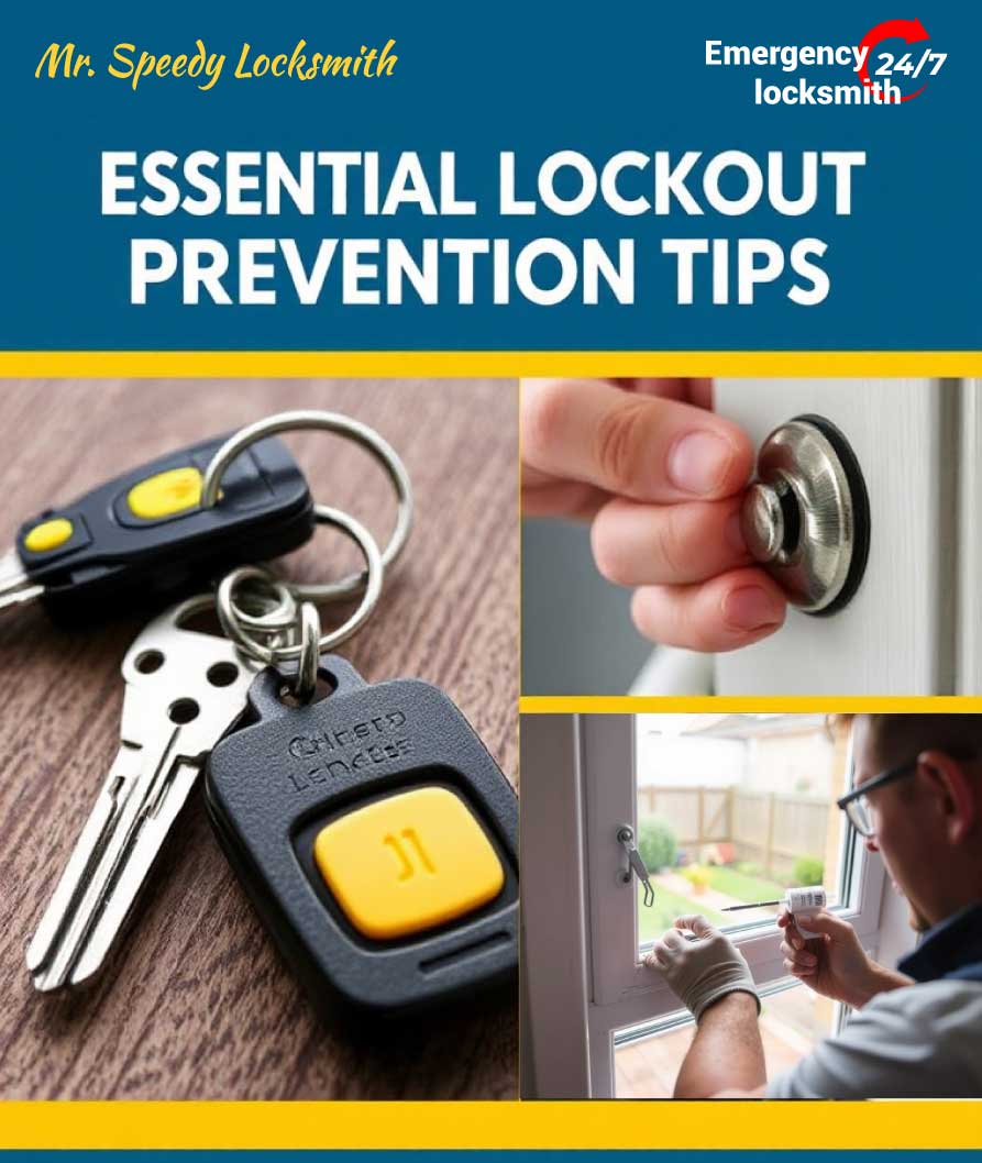 Tips from MrSpeedy Locksmith to Help You Avoid Lockouts