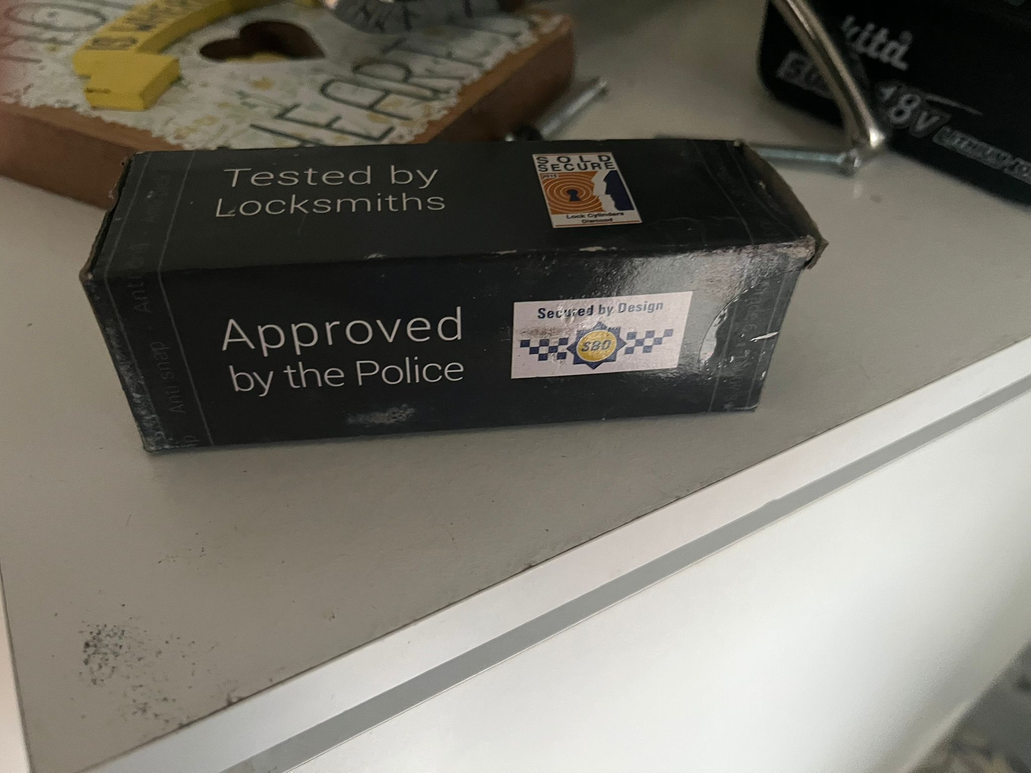 Police-approved lock cylinder packaging and security upgrade